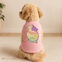 Cute Cat Love Hugging Out Doggie Tank thumb 2