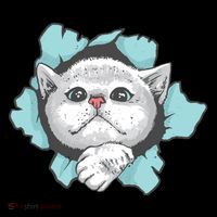 Cute Cat Through Hole Bucket Hat thumb 4