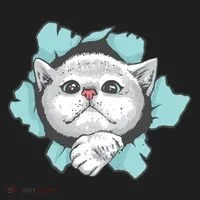Cute Cat Through Hole Tumbler thumb 3
