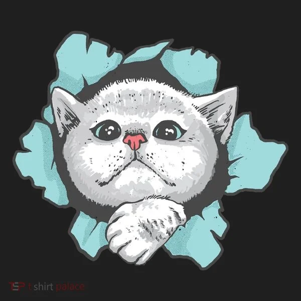 Cute Cat Through Hole Tumbler
