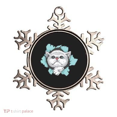 Cute Cat Through Hole Ornament