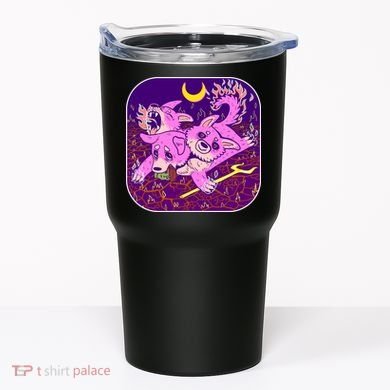 Cute Cerberus 3 Headed Puppy Dog of Hell Tumbler