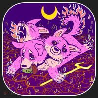 Cute Cerberus 3 Headed Puppy Dog of Hell Tumbler thumb 3