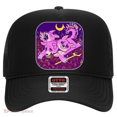 Cute Cerberus 3 Headed Puppy Dog of Hell Hat