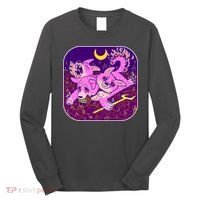 Cute Cerberus 3 Headed Puppy Dog of Hell Long Sleeve Shirt thumb 0