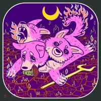 Cute Cerberus 3 Headed Puppy Dog of Hell Sweatshirt thumb 2