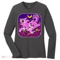 Cute Cerberus 3 Headed Puppy Dog of Hell Women's Long Sleeve Shirt thumb 0