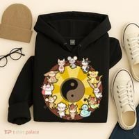 Cute Chinese Zodiac Animals Hoodie thumb 4