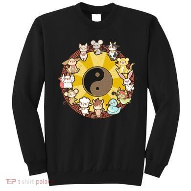 Cute Chinese Zodiac Animals Sweatshirt