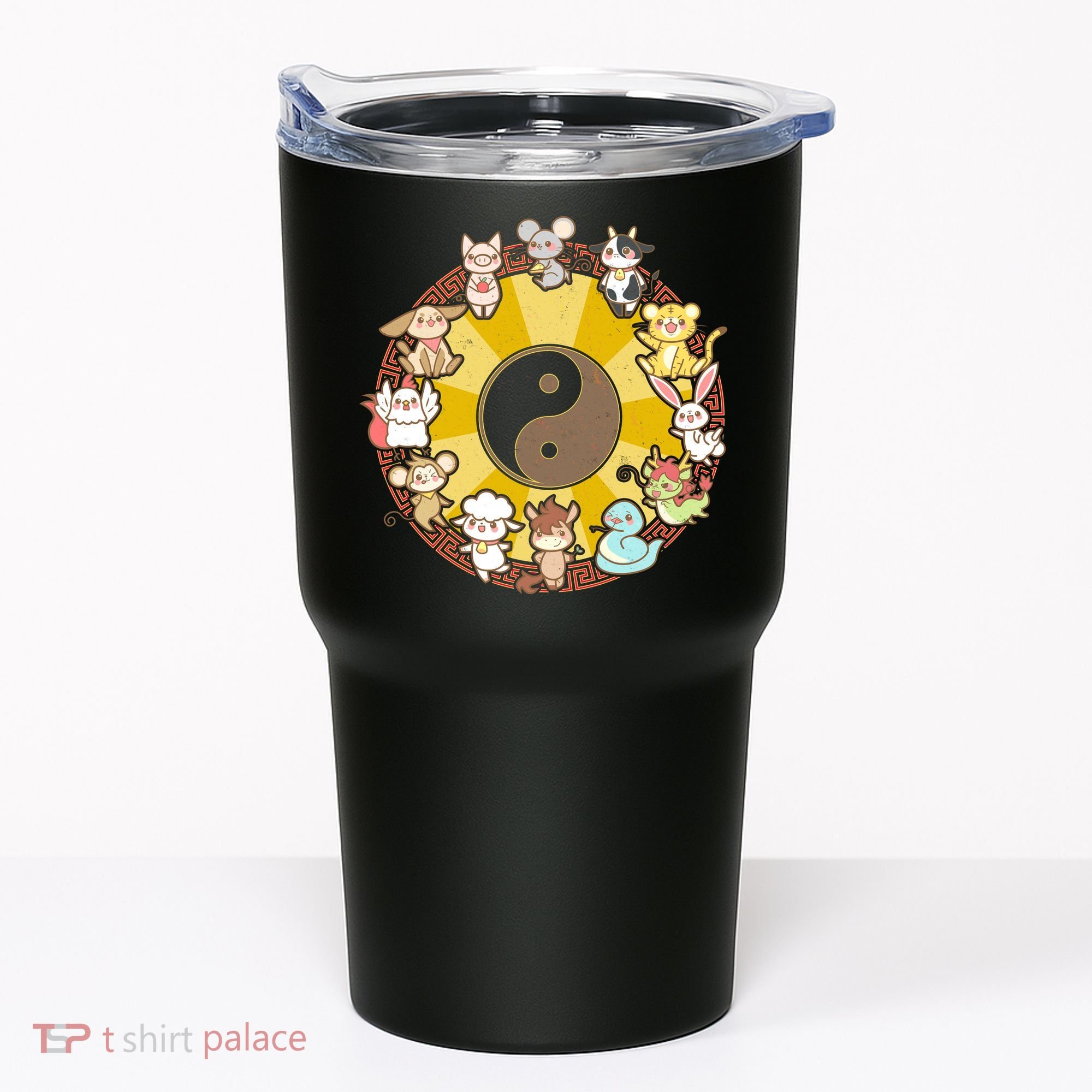Cute Chinese Zodiac Animals Tumbler