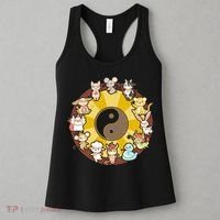 Cute Chinese Zodiac Animals Women's Tank Top thumb 3