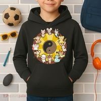 Cute Chinese Zodiac Animals Kids Hoodie thumb 2