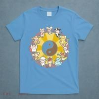 Cute Chinese Zodiac Animals T-Shirt thumb 4