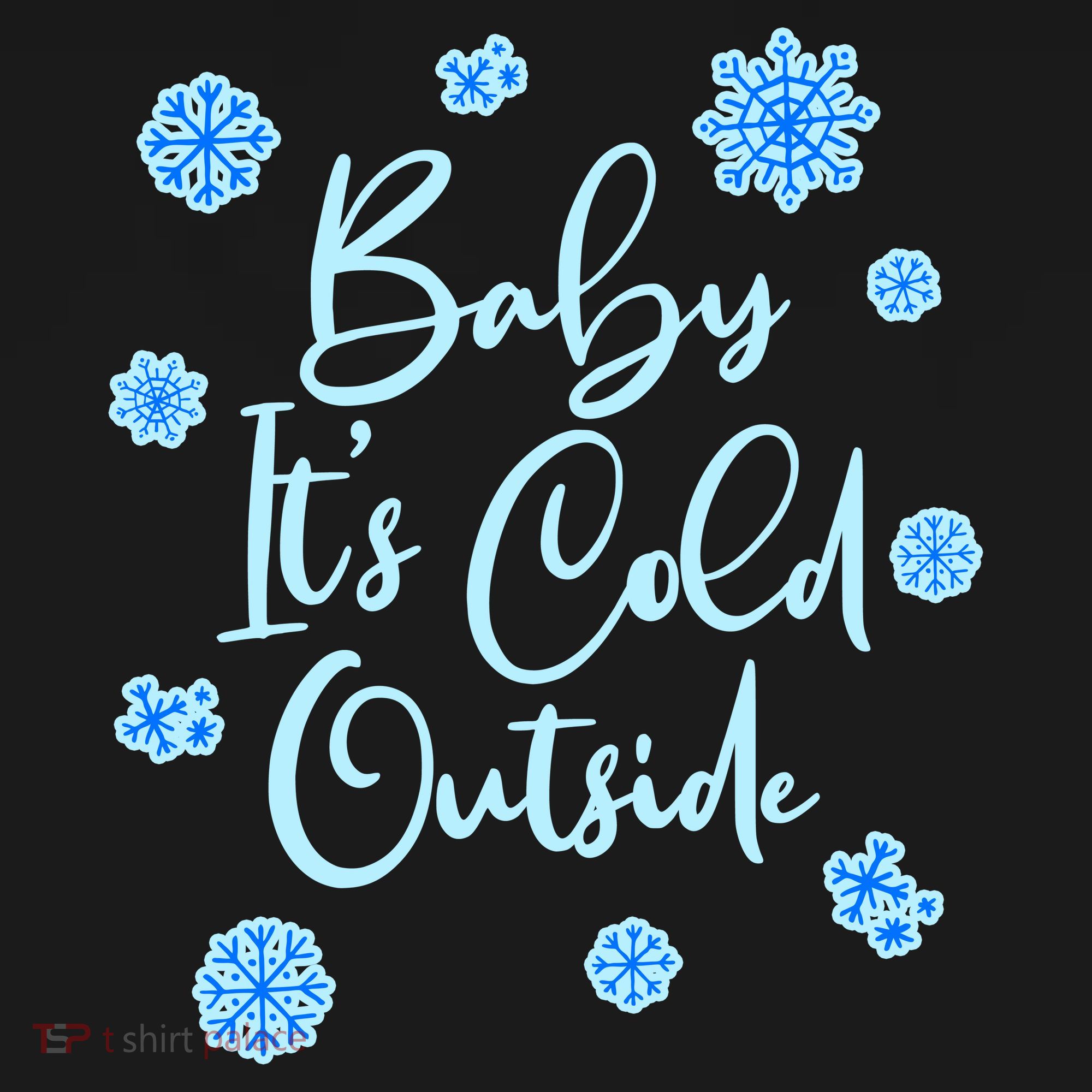 Cute Christmas Baby It's Cold Outside  Backpack