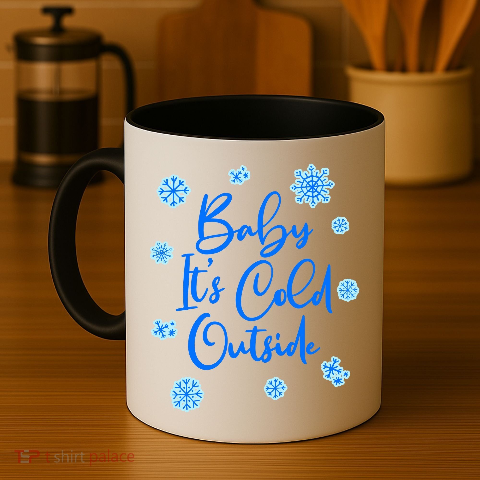 Cute Christmas Baby It's Cold Outside  Coffee Mug