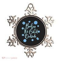 Cute Christmas Baby It's Cold Outside  Ornament thumb 0