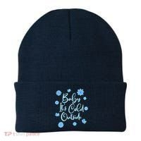 Cute Christmas Baby It's Cold Outside  Beanie thumb 0