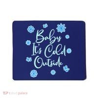 Cute Christmas Baby It's Cold Outside  Mousepad thumb 0