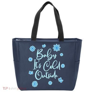 Cute Christmas Baby It's Cold Outside  Tote Bag