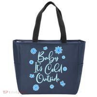 Cute Christmas Baby It's Cold Outside  Tote Bag thumb 0