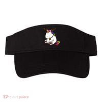 Cute Christmas Comic Reindeer Unicorn Visor thumb 0
