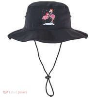 Cute Christmas Festive Flamingos Bucket Hat thumb 0