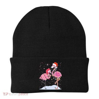 Cute Christmas Festive Flamingos Beanie