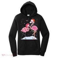 Cute Christmas Festive Flamingos Women's Hoodie thumb 0