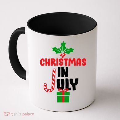 Cute Christmas In July Coffee Mug