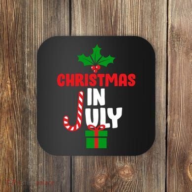 Cute Christmas In July Coaster