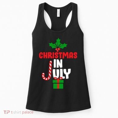 Cute Christmas In July Women's Tank Top