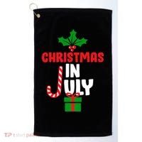Cute Christmas In July Golf Towel thumb 0