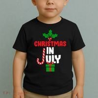 Cute Christmas In July Toddler T-Shirt thumb 2