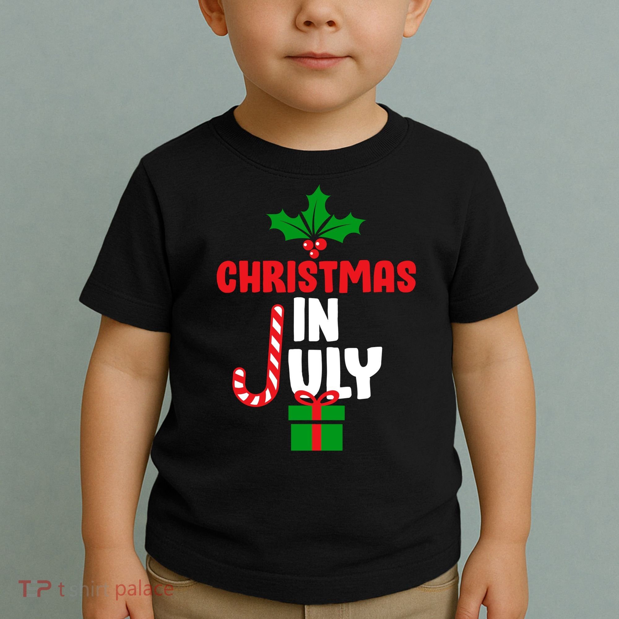 Cute Christmas In July Toddler T-Shirt