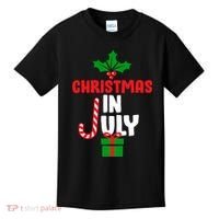 Cute Christmas In July Kids T-Shirt thumb 0