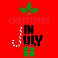 Cute Christmas In July Santa Hat thumb 1