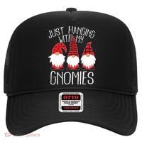 Cute Christmas Just Hanging With My Gnomies Hat thumb 0