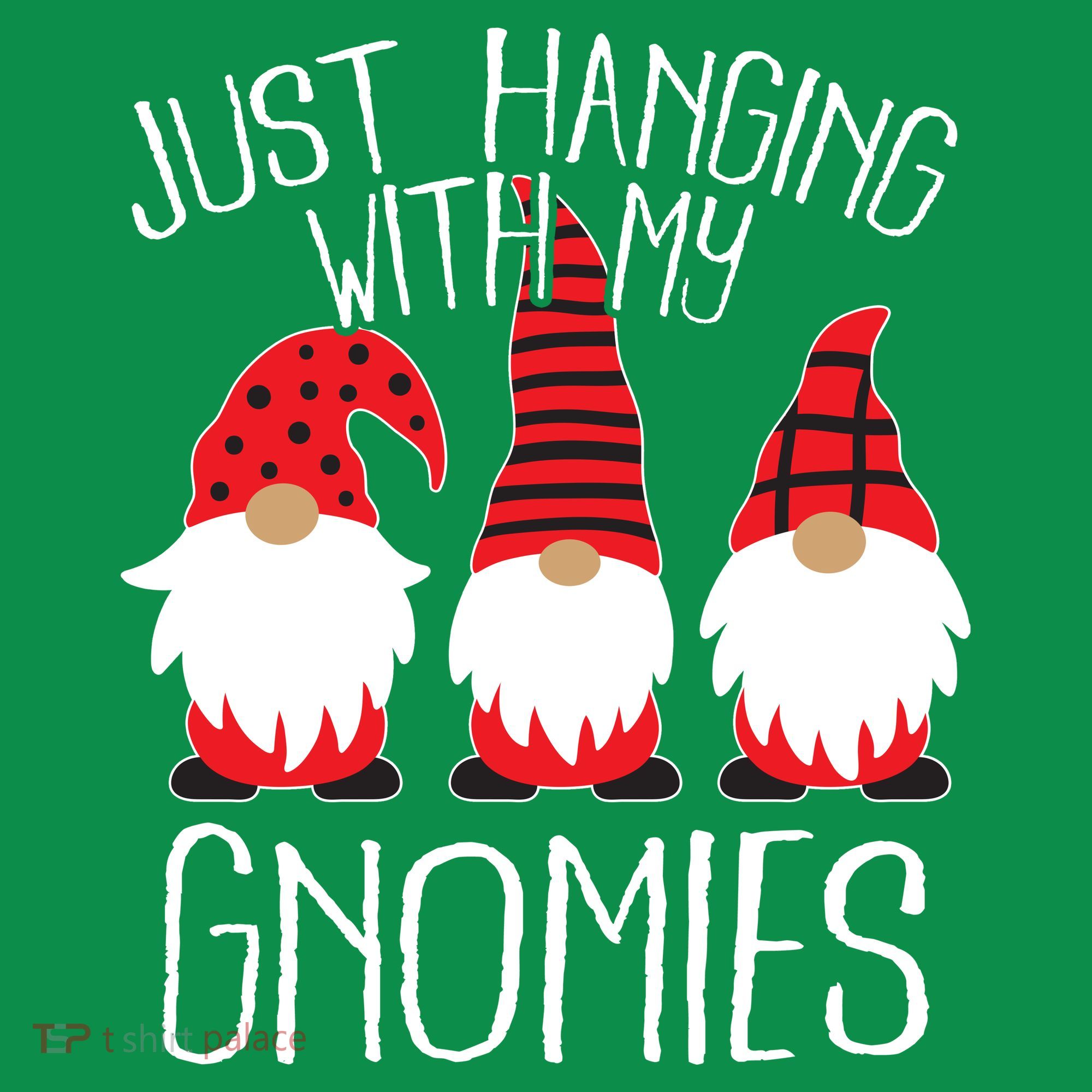 Cute Christmas Just Hanging With My Gnomies Baby Bodysuit