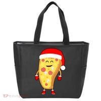 Cute Christmas Pizza Guy Tote Bag thumb 0