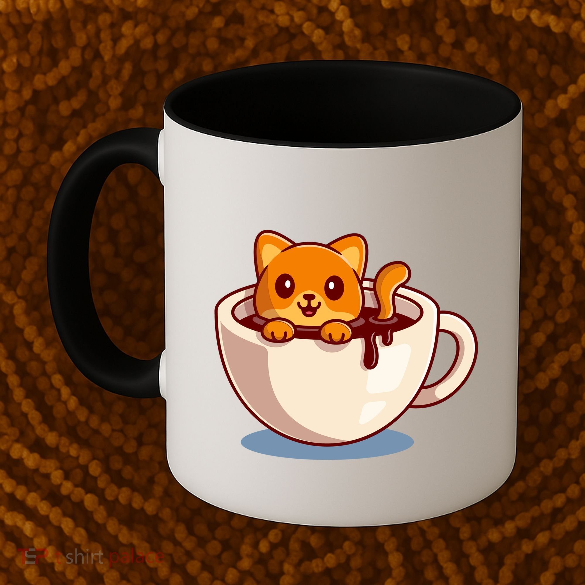 Cute Coffee Kitty Coffee Mug