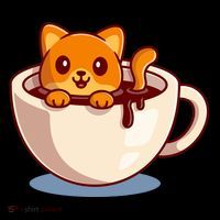 Cute Coffee Kitty Coffee Mug thumb 5
