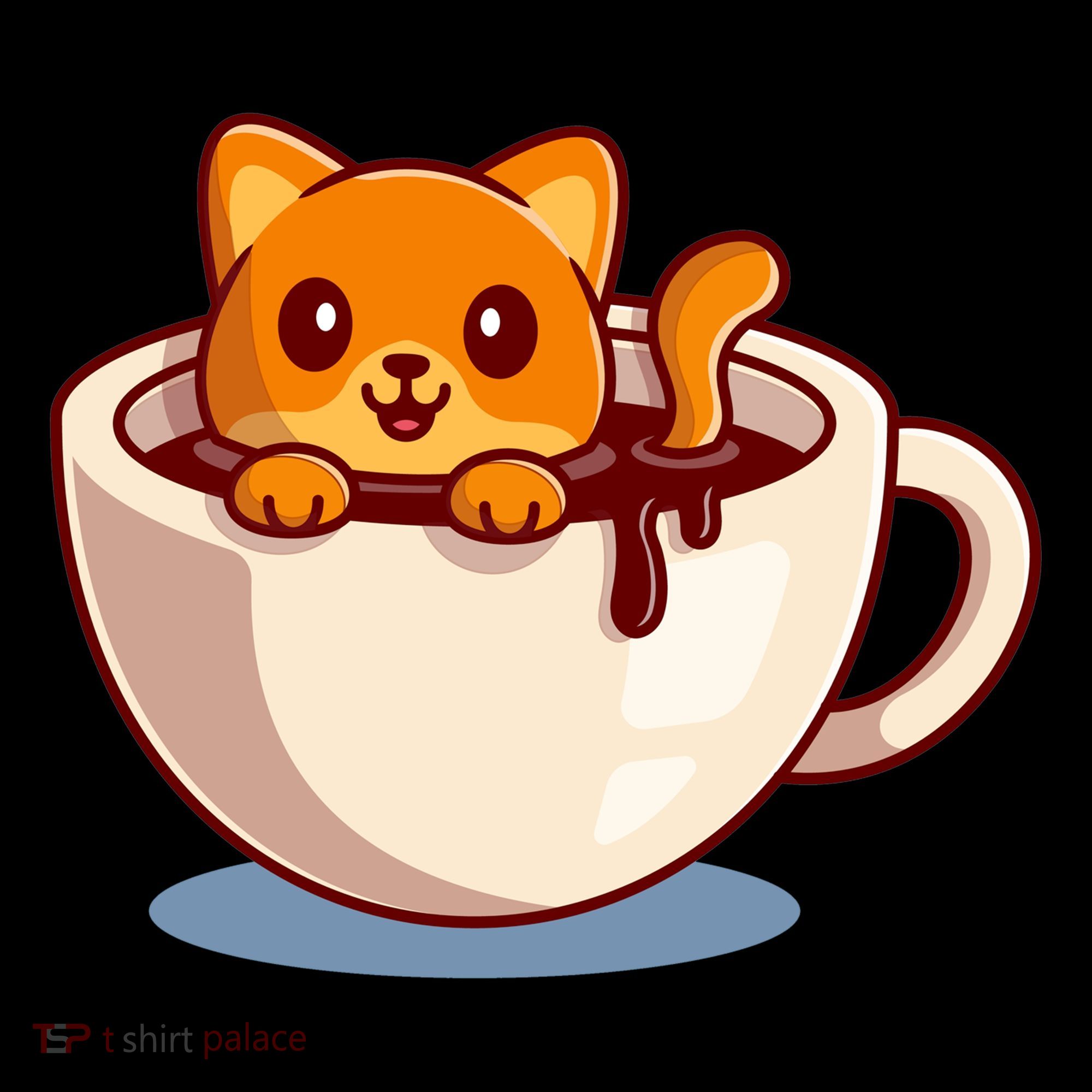 Cute Coffee Kitty Coffee Mug