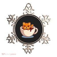 Cute Coffee Kitty Ornament thumb 0