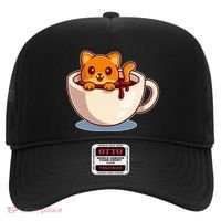 Cute Coffee Kitty Hat thumb 0