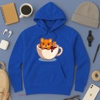 Cute Coffee Kitty Hoodie thumb 3