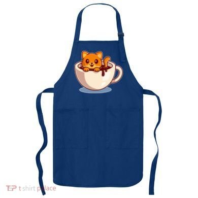 Cute Coffee Kitty Apron