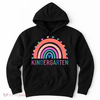 Cute Colorful Kindergarten Rainbow Hoodie