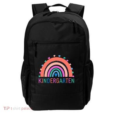 Cute Colorful Kindergarten Rainbow Backpack