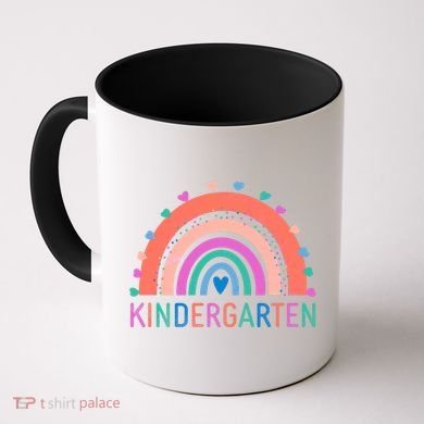 Cute Colorful Kindergarten Rainbow Coffee Mug