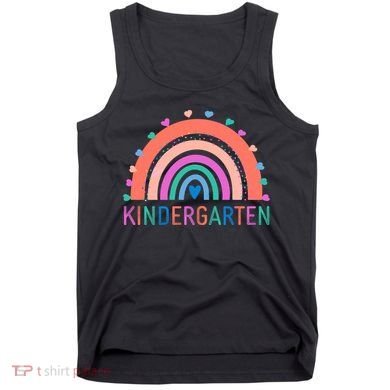 Cute Colorful Kindergarten Rainbow Tank Top